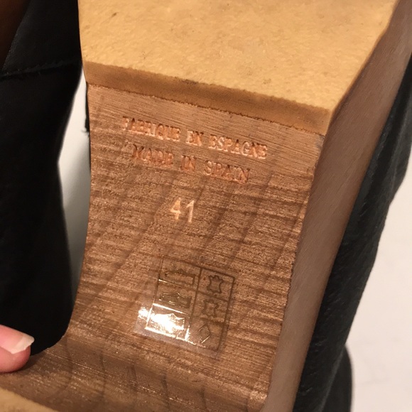 Free People black Amber orchard clog heel - Picture 7 of 7